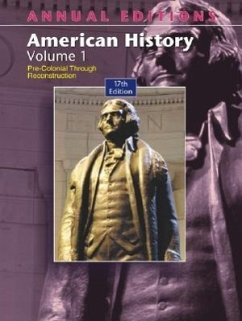 Annual Editions: American History, Volume 1 - Maddox, Robert