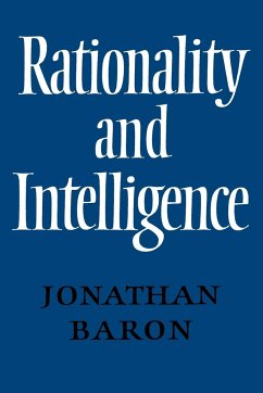 Rationality and Intelligence - Baron, Jonathan