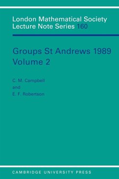Groups St Andrews 1989 - Campbell, C. M. / Robertson, E. F. (eds.)