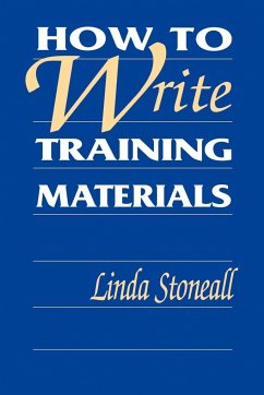 How to write Train Materials - Stoneall, Linda