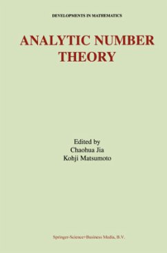 Analytic Number Theory - Chaohua Jia / Matsumoto, Kohji (Hgg.)