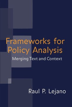 Frameworks for Policy Analysis - Lejano, Raul P.
