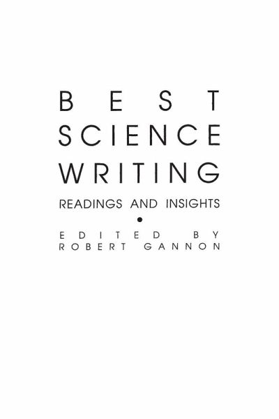 Best Science Writing Best Science Writing