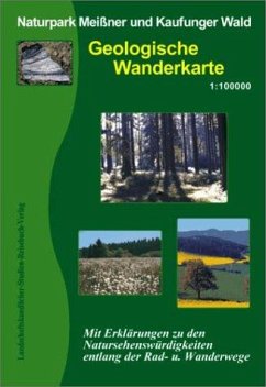 Naturpark Meißner und Kaufunger Wald, Geologische Wanderkarte - Rüppel, Heidi / Apel, Jürgen