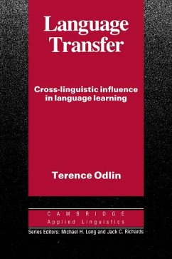 Language Transfer - Odlin, Terence