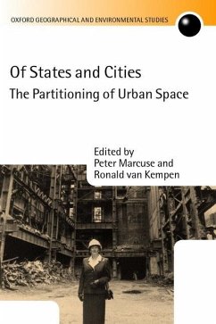 Of States and Cities - Marcuse, Peter / van Kempen, Ronald (eds.)