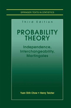 Probability Theory - Teicher, Henry; Chow, Yuan Shih