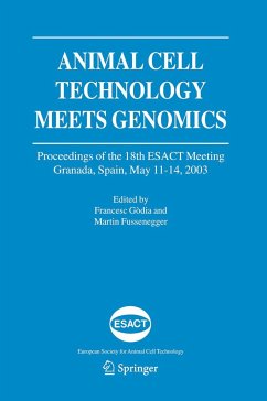Animal Cell Technology Meets Genomics - Gòdia, Francesc / Fussenegger, Martin (eds.)