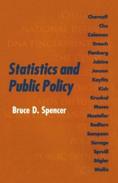 Statistics and Public Policy - Spencer, Bruce D.