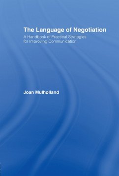The Language of Negotiation - Mulholland, Joan