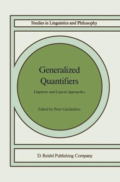 Generalized Quantifiers - Gärdenfors, Peter (Hrsg.)