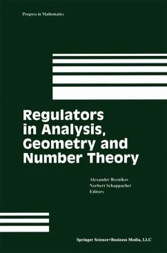 Regulators in Analysis, Geometry and Number Theory - Reznikov, A.