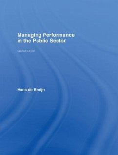 Managing Performance in the Public Sector - de Bruijn, Hans