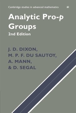 Analytic Pro-P Groups - Dixon, J. D.; Du Sautoy, M. P. F.; Mann, A.