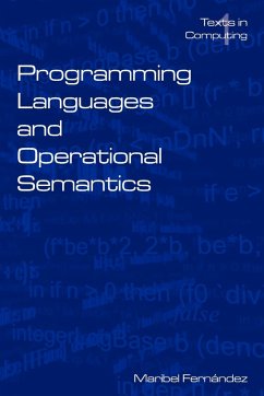 Programming Languages and Operational Semantics - Fernandez, M.