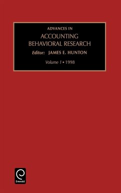 Advances in Accounting Behavioral Research - Hunton, J.E. (ed.)