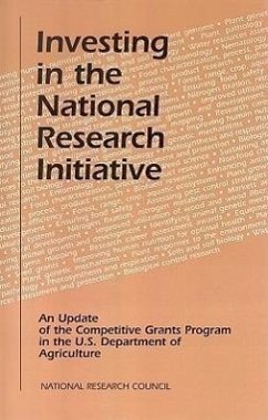 Investing in the National Research Initiative - National Research Council; Board On Agriculture