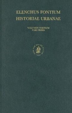 Elenchus Fontium Historiae Urbanae, Volume 3 Austria