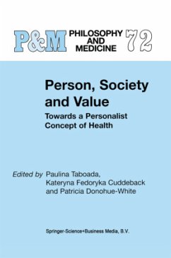 Person, Society and Value - Taboada, P. / Cuddeback, K.F. / Donohue-White, P. (eds.)
