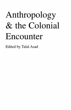 Cover Anthropology & the Colonial Encounter