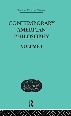 Cover Contemporary American Philosophy