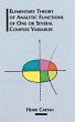 Elementary Theory of Analytic Functions... - Bild 1