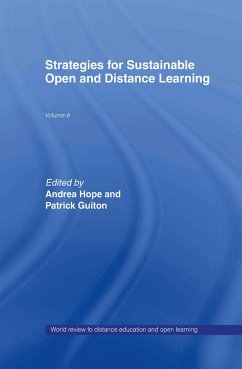 Strategies for Sustainable Open and Distance Learning - Hope, Andrea / Guiton, Patrick