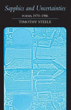 Sapphics and Uncertainties - Steele, Timothy