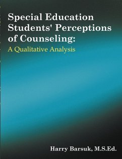 Special Education Students' Perceptions of Counseling - Barsuk, Harry