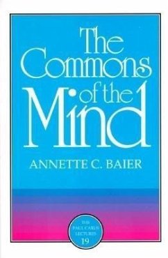 Commons of the Mind - Baier, Annette