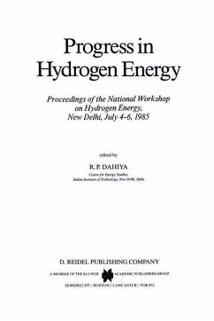 Progress in Hydrogen Energy - Dahiya, R.P. (Hrsg.)