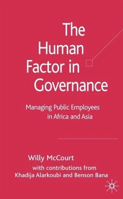 The Human Factor in Governance - McCourt, W.