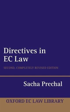 Directives in EC Law - Prechal, Sacha