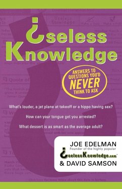 Useless Knowledge - Edelman, Joe; Samson, David