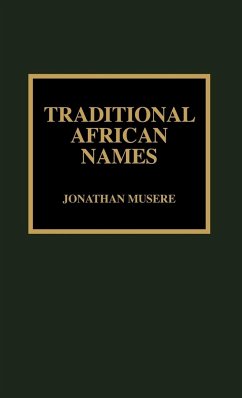 Traditional African Names - Musere, Jonathan