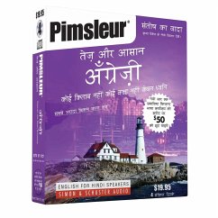 Pimsleur English for Hindi Speakers Quick & Simple Course - Level 1 Lessons 1-8 CD: Learn to Speak and Understand English for Hindi with Pimsleur Lang - Pimsleur