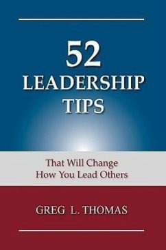 52 Leadership Tips - Thomas, Greg L.