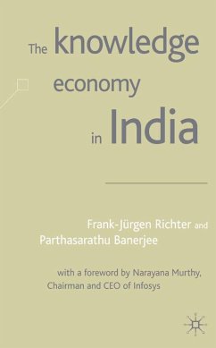 The Knowledge Economy in India - Richter, Frank-Jürgen