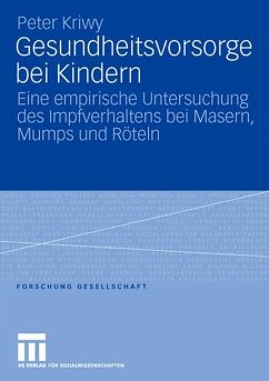 Gesundheitsvorsorge bei Kindern - Kriwy, Peter