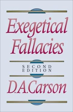 Exegetical Fallacies - Carson, D. A.