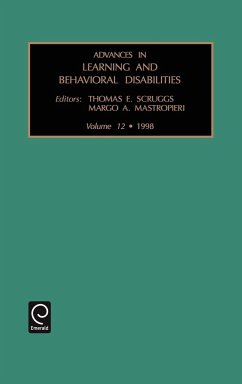 Advances in Learning and Behavioural Disabilities - Scruggs, T.E. / Mastropieri, M.A. (eds.)