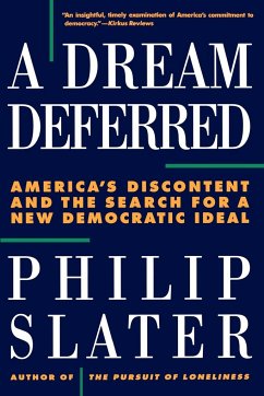 A Dream Deferred - Slater, Philip