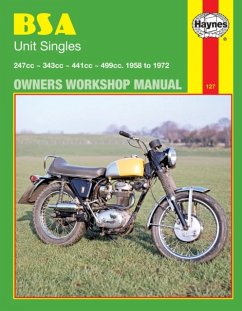 BSA Unit Singles 247cc - 343cc - 441cc - 499cc (58 - 72) - Haynes Publishing