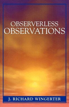 Observerless Observations - Wingerter, J. Richard