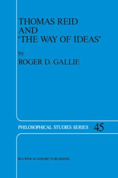 Thomas Reid and ¿The Way of Ideas¿ - Gallie, R.D.