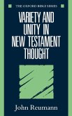 Variety and Unity in New Testament Thought