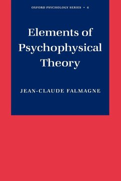 Oxford Psychology Series - Falmagne, Jean-Claude