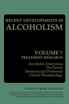 Recent Developments in Alcoholism - Recent Developments in Alcoholism