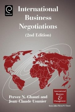 International Business Negotiations - Ghauri, Pervez N. / Usunier, Jean-Claude (eds.)