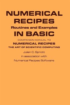 Numerical Recipes Routines and Examples in Basic (First Edition) - Sprott, Julien C.